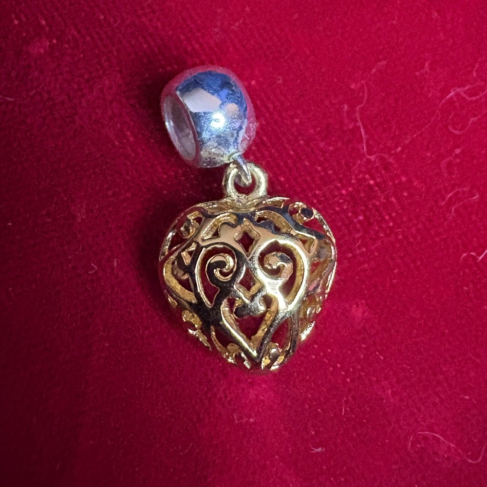 CHARM INDIVIDUALITY Bracelet Gold over 925 Sterling Silver